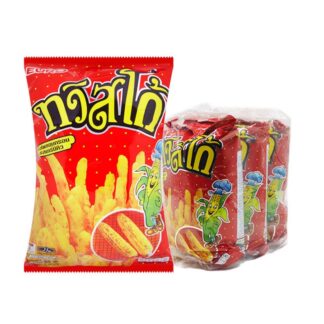 Кукурузный снек Twistko со вкусом барбекю, 68 г (TWISTKO Corn Snack BBQ 68g)