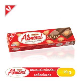Шоколадный батончик United Almond с миндалём, 19 г (UNITED ALMOND Almond Bar 19g)