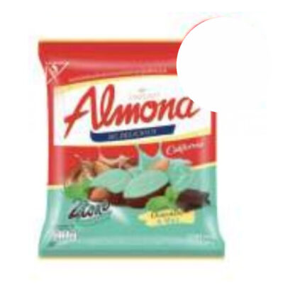 Миндаль в глазури United Almond со вкусом мяты, 264 г (United Almond Mint Flavoured Coated Almond 264 g)