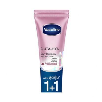 Лосьон для тела Vaseline Gluta-Hya Serum Burst Dewy Radiance, 290 мл, набор 2 шт. (Vaseline Gluta-Hya Serum Burst Lotion Dewy Radiance 290 ml x2)