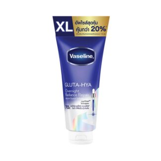 Ночной лосьон для тела Vaseline Gluta-Hya Serum Burst Overnight, 370 мл (Vaseline Gluta-Hya Serum Burst Lotion Overnight 370 ml)