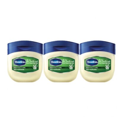Вазелин-желе Vaseline Pure Repairing Jelly с алоэ, 50 мл, набор 3 шт. (Vaseline Pure Repairing Jelly Aloe 50 ml x3)