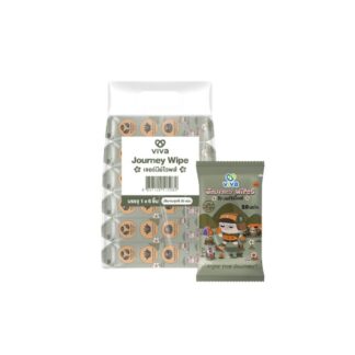 Влажные салфетки ViVa Journey Wipes для обтирания вместо душа, 20 шт. (VIVA Journey Wipes Shower Replacement Body Wipes 20 sheets)