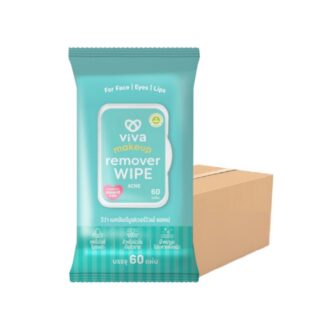 Салфетки для снятия макияжа Viva Acne, 60 шт. (VIVA Makeup Remover Wipes Acne 60 sheets)
