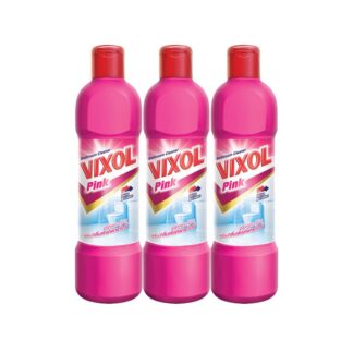 Средство для унитаза Vixol «Розовый», 450 мл, набор 3 шт. (VIXOL Toilet Cleaner Pink 450ml x3)