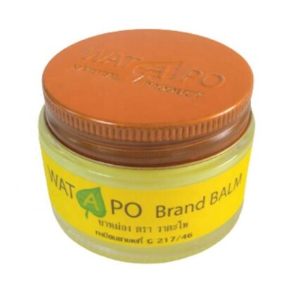 Тайский жёлтый королевский бальзам храма Ват По (Wat Po Yellow Royal Balm) 50 г
