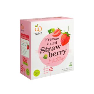 Сублимированная клубника Wel-B, 30 г (Wel-B Freeze-dried Strawberry 30g)