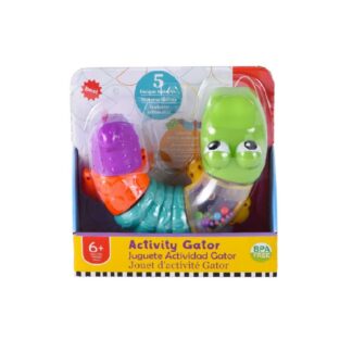 Развивающая игрушка Wel-B x Infunbebe Activity Gator «Крокодильчик» (Wel-B x Infunbebe Activity Gator)