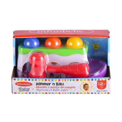 Набор Wel-B x Infunbebe Hammer 'n Ball с молоточком и шариками (WEL-B x Infunbebe Hammer 'n Ball)