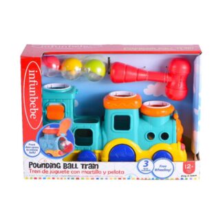 Железная дорога с шариками Wel-B x Infunbebe Pounding Ball Train (Wel-B x Infunbebe Pounding Ball Train)
