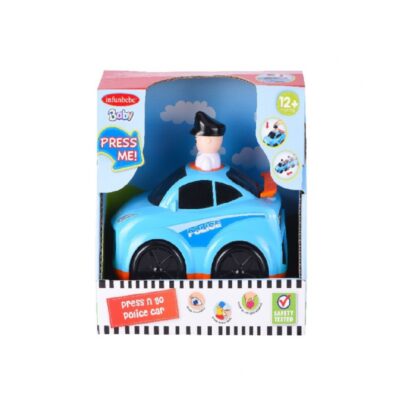 Полицейская машина Wel-B x Infunbebe Press N Go (WEL-B x Infunbebe Press N Go Police Car)