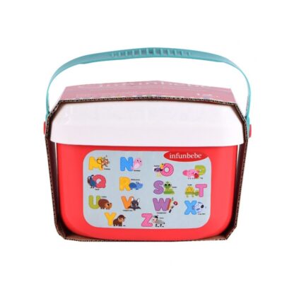 Сортер-ведро с фигурками Wel-B x Infunbebe Shape Sorter Bucket (Wel-B x Infunbebe Shape Sorter Bucket)