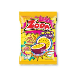 Кислые конфеты Zoda WOW со вкусом маракуйи, 87,5 г (ZODA WOW Sour Candy Passion Fruit 87.5g)